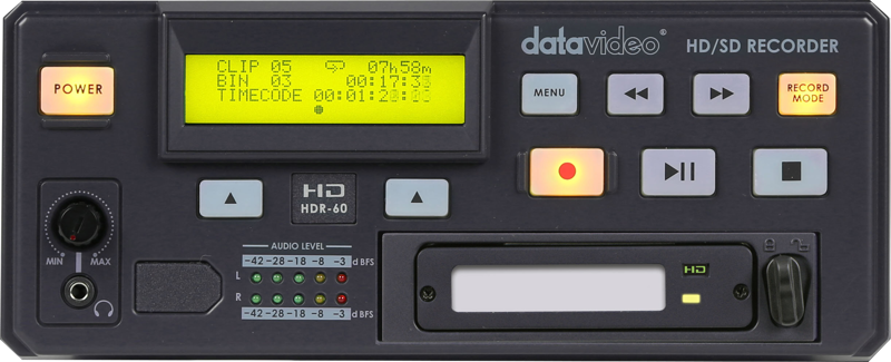 Datavideo HDR-60 Desktop SSD video (HD) rec. (SDI/HDMI)
