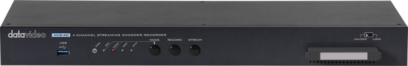 Datavideo NVS-40 4 Channel streaming encoder