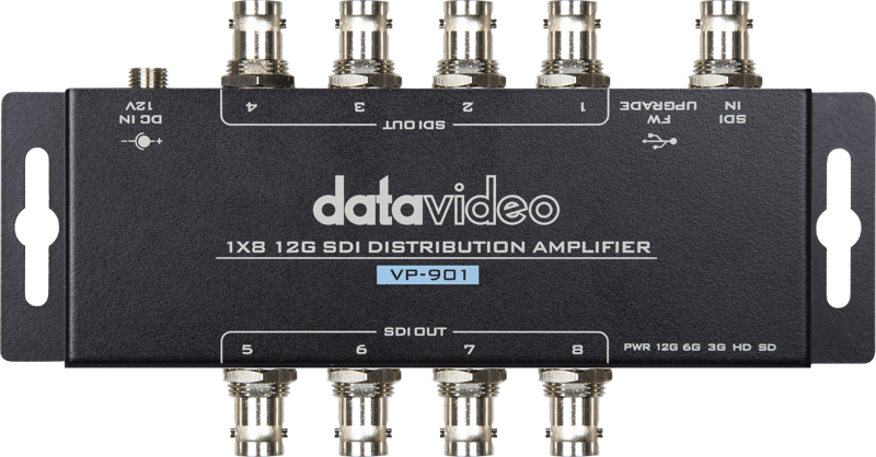 Datavideo VP-901 1 to 8 outputs distribution amplifier