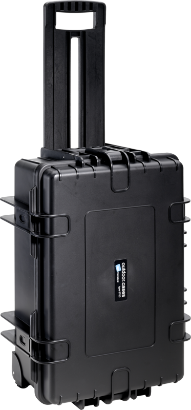 BW Outdoor Cases Drone Type 6700 DJI Phantom 4 Pro / Pro+ / Advanced / Obsidian Black