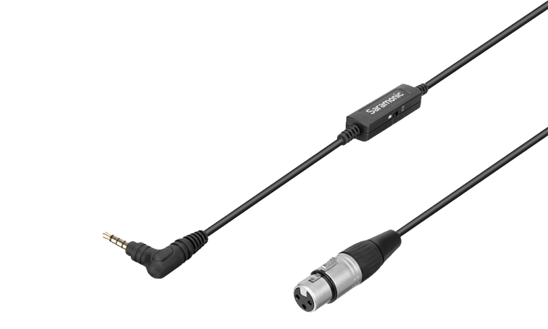 Saramonic Cable SR-XLR35 (connect microphone with XLR ouput to camera/phone 3.5mm audio input)
